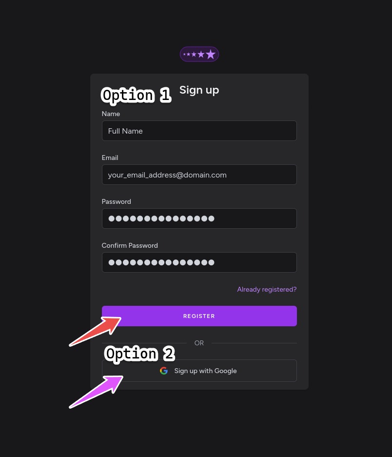 Signup Form